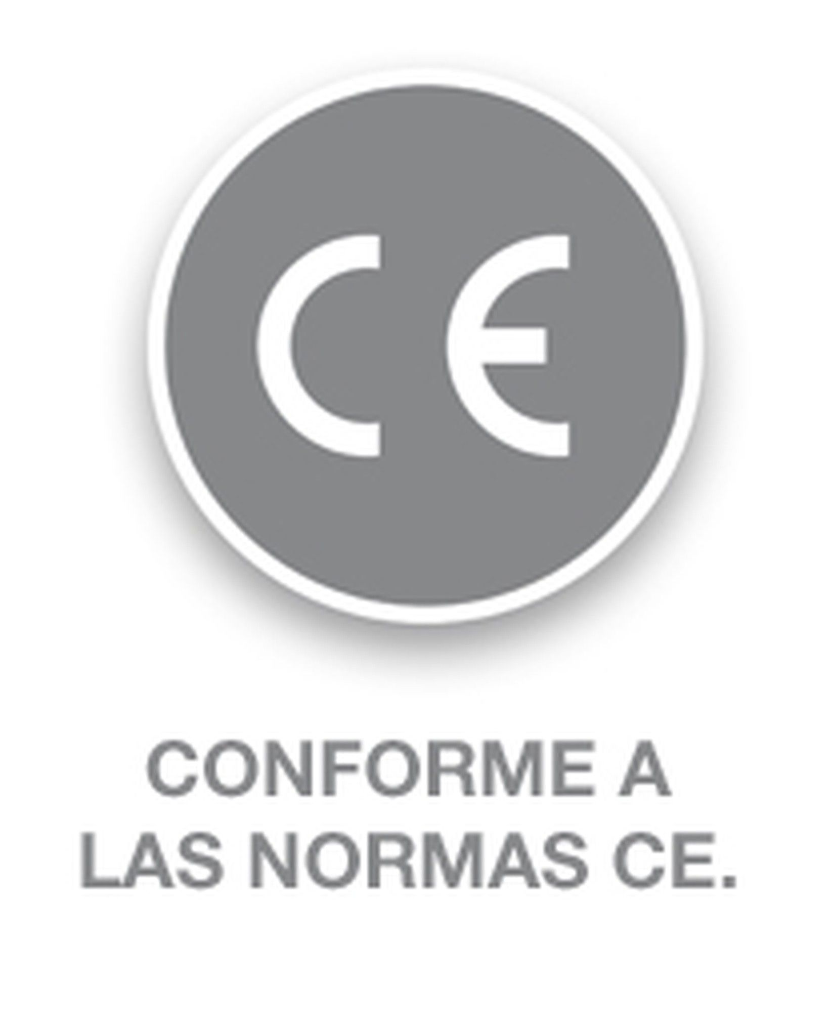 Conforme a las normas CE