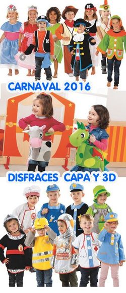 ¡¡¡¡Carnaval 2016 disfraces originales y muy prácticos, descúbrelos!!!