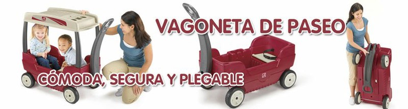 Vagonetas de trasnporte infantil ideal para el verano y el buen tiempo