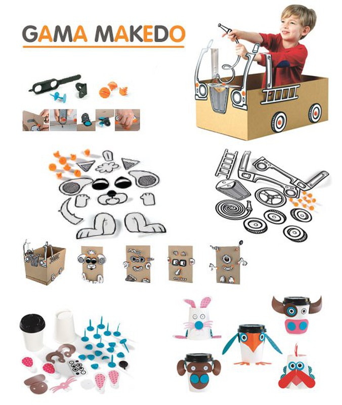 ¡La creatividad al poder! ¡Jugando con la Gama Makedo!