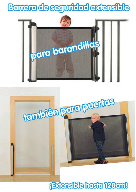 ¡Seguridad en casa presentamos la barrera de seguridad extensible y adaptable!