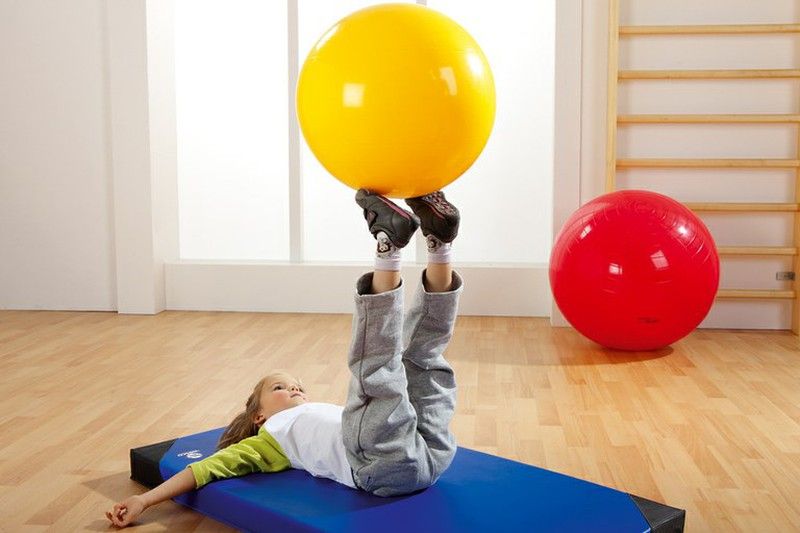 Balones gigantes ideales para el equilibrio y dominio del cuerpo.