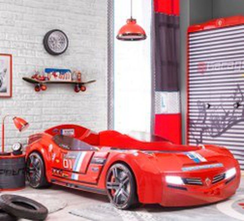 camas coche infantiles , camas temáticas para niños, camas de personajes para niños y niñas