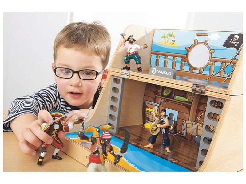 Casitas y castillos infantiles para imitar y desarrollar la imaginación