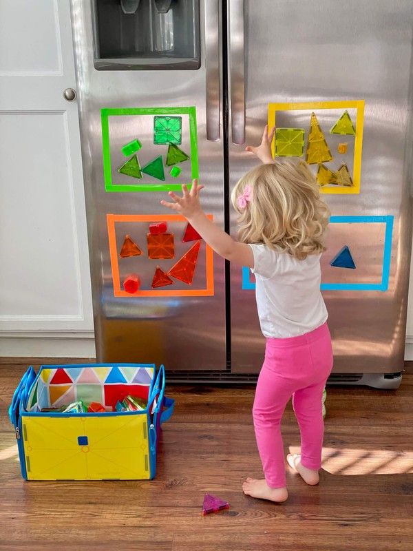 Piezas de construcción magnéticas de Magna-tiles