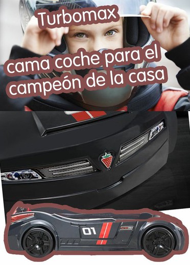 Cama coche turbomax ¡impresionante!