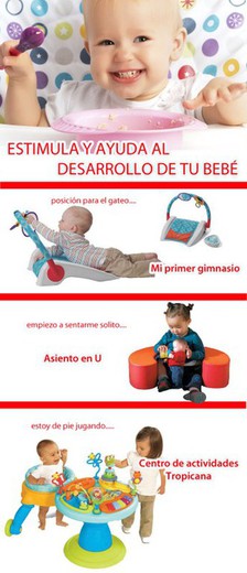 Ayudar a  la evolución y desarrollo de los bebés - Cambiar de postura y sentarlos