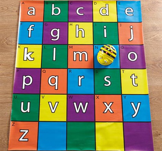 Alfombrilla alfabeto para bee-bot® y blue-bot