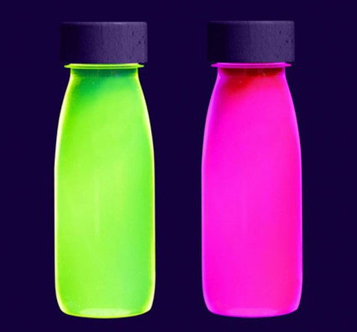 Botellas sensoriales Fluor UV