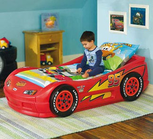 Cama coche rayo mcqueen