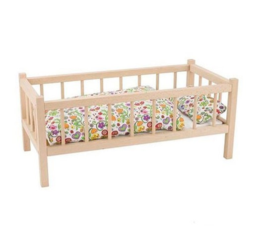 Cama de muñecas de haya