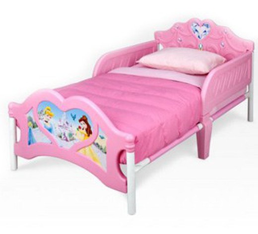 Cama para niñas Princesas Disney