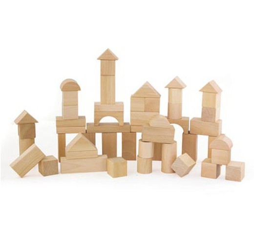 Construcción natural pequeños blocks