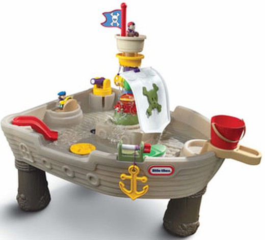 Little tikes mesa infantil de agua los piratas