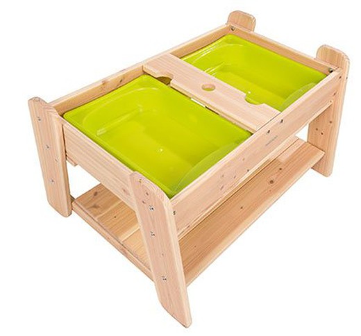 Mesa de exploración infantil Los Elementos