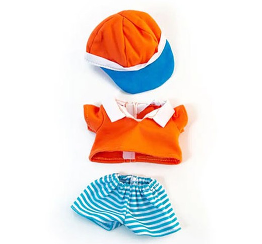 Ropa Conjunto calor polo para muñeco 21 cm