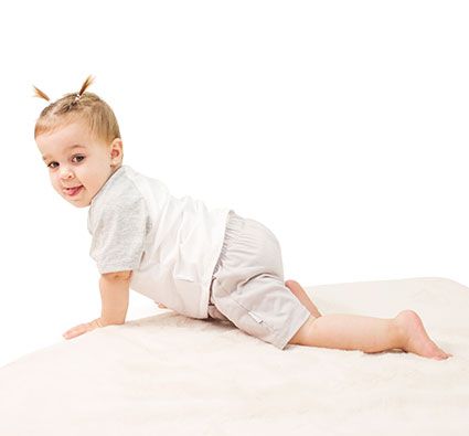 Alfombra fluffy para bebés