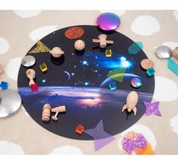 Alfombrilla semi-traslucidas aventura en el Espacio