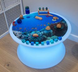 Alfombrilla semi-traslucidas aventura en el Mar