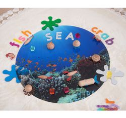 Alfombrilla semi-traslucidas aventura en el Mar