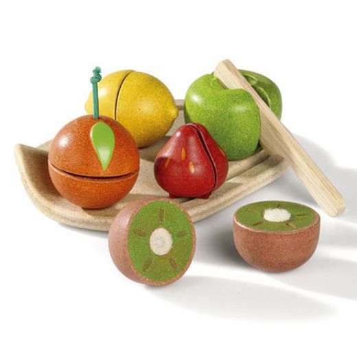 Alimentos para cortar ecológicos las frutas