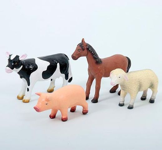 Animalitos de la granja blanditos gigantes