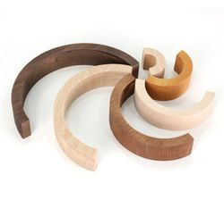 Arcoíris tres maderas naturales