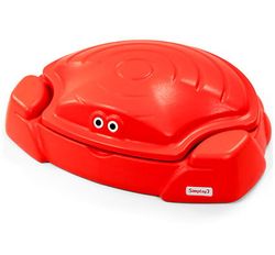Arenero infantil con tapa el cangrejo para exterior