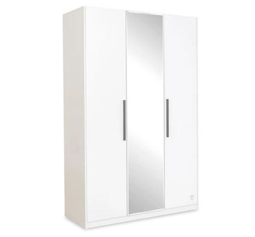 Armario White 3 puertas con espejo