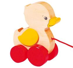 Arrastre madera el pato