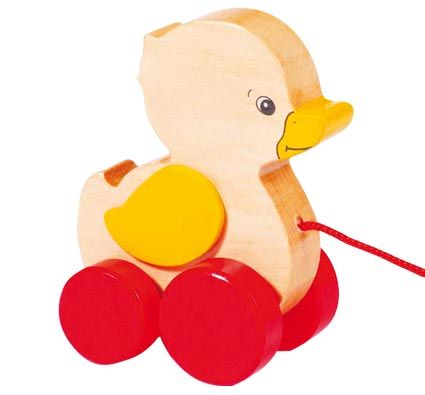 Arrastre madera el pato