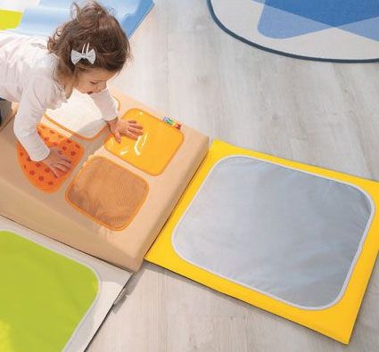 Baldosas sensoriales brillante