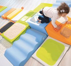 Baldosas sensoriales relieve