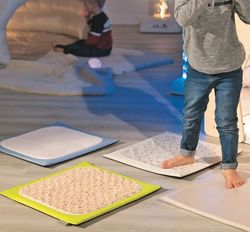 Baldosas sensoriales sedoso