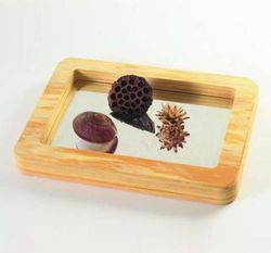 Bandeja de experimentación con espejo