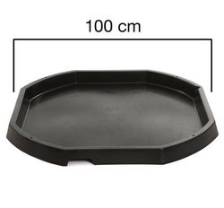 Bandeja mundo activo con soporte de madera  -Alt 55cm