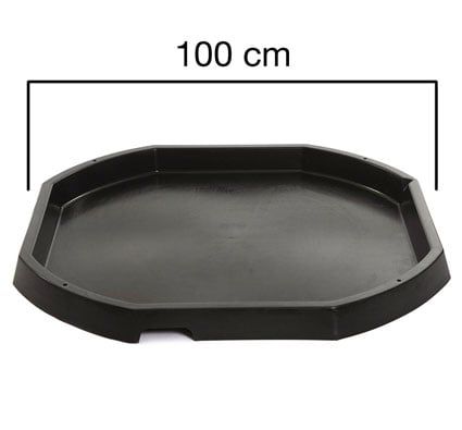 Bandeja mundo activo con soporte de madera  -Alt 55cm