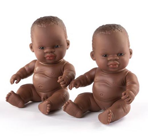 Bebes africanos niño 21 cm