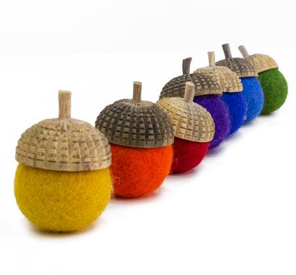 Bellotas Arcoíris Waldorf