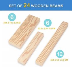 Bloques de construcción las vigas