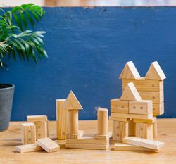 Construcción de madera magnética
