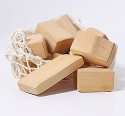 Bloques construcción naturales Waldorf