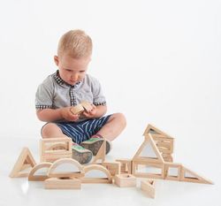 Bloques sensoriales pequeños los espejos