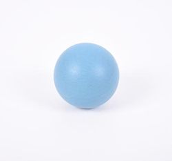 Bolas de madera arcoíris