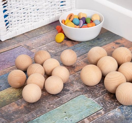 Bolas de ø 5cm de juego heurístico