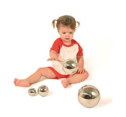 Bolas sensoriales espejo