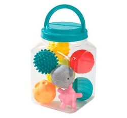 Pelotas sensoriales táctiles set de 8 pelotas