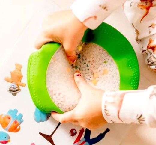 Bolsa sensorial descubre los objetos de la granja