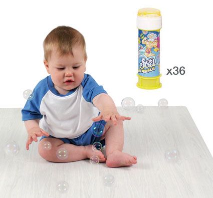 Bote de  burbujas de jabón