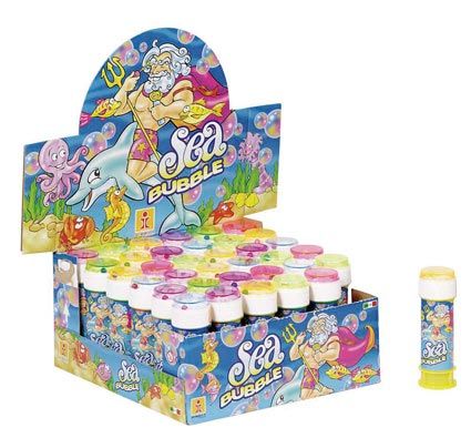 Bote de  burbujas de jabón